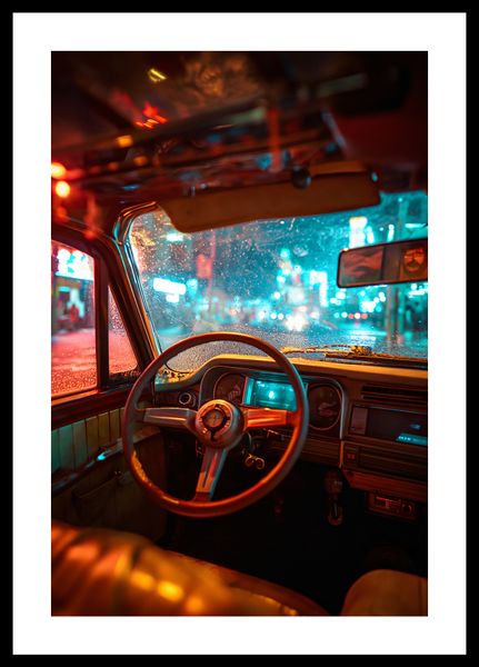 Plakat 30x45cm Nocny Kierowca zdjęcie 3
