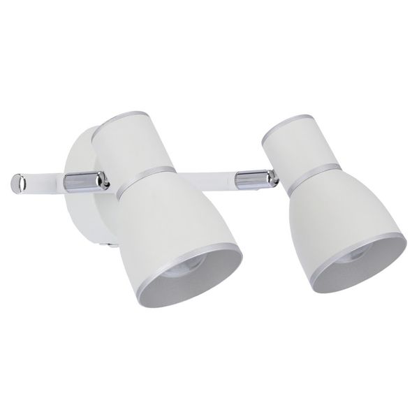 Fido listwa 2x40W E14 biały+chrom zdjęcie 8