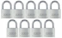 ZESTAW 9 KŁÓDEK ABUS TITALIUM 64TI/45 SYSTEM JEDNEGO KLUCZA