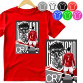 KOSZULKA DZIECIĘCA T-SHIRT - CRISTIANO RONALDO CR7 SPORT PIŁKA - XXS 98-104