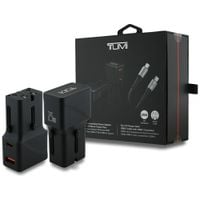 ładowarka sieciowa tumi travel adapter 25w usb-c / usb-a + kabel
