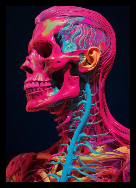 Plakat 21x29,7cm Anatomia Koloru zdjęcie 2