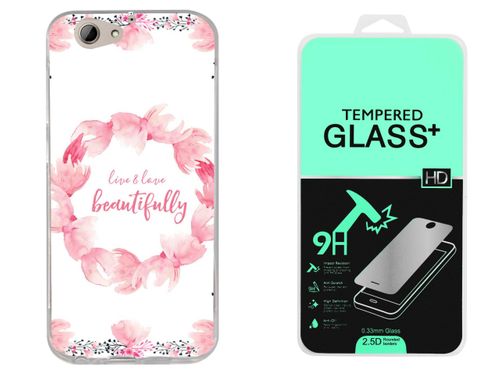 HTC ONE A9S | Etui smartfon CASE + Szkło na Arena.pl