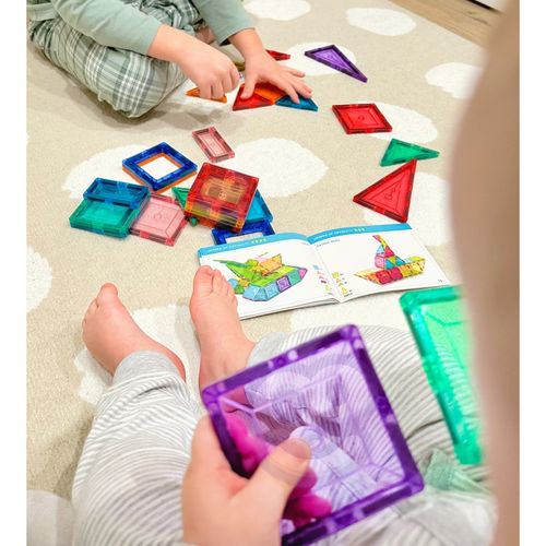 WOOPIE Magnetyczne Klocki Konstrukcyjne Montessori 3D na Arena.pl