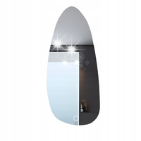DUŻE LUSTRO WISZĄCE DO PRZEDPOKOJU LED REA YH-3359 ŁAZIENKI GARDEROBY 120cm