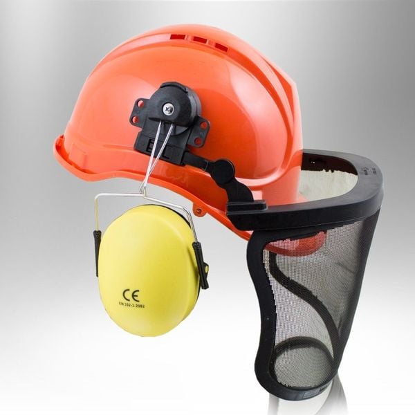 KASK OCHRONNY DLA DRWALA PILARZA zdjęcie 1