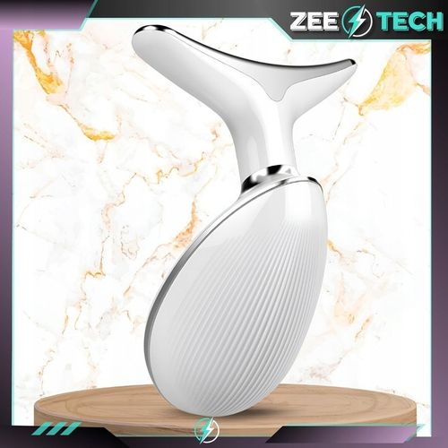 MASAŻER LIFTINGUJĄCY DO TWARZY SZYI SONICZNY DO UJĘDRNIANIA WIBRACYJNY EMS na Arena.pl