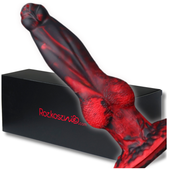 Dildo penis na przyssawce członek z jądrami sex wibrator masturbator duży