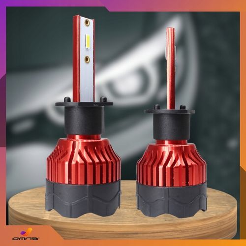 Żarówki H1 LED samochodowe 12V can bus GT COB 300% super mocne pudełko 2szt na Arena.pl