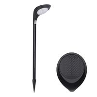 lampa solarna 12 led do ogrodu wbijana dekoracja ogrodowa czujnik zmierzchu