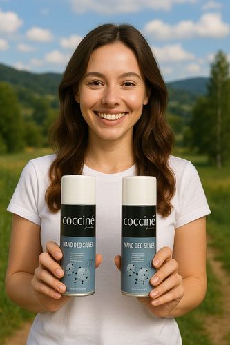 Odświeżacz do butów ZE SREBREM antyseptyczny NANO SILVER COCCINE na Arena.pl