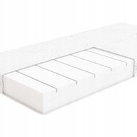 Materac do łóżeczka 60x120 HILDING DOBRANOCKA rozpinany pokrowiec Dzianina