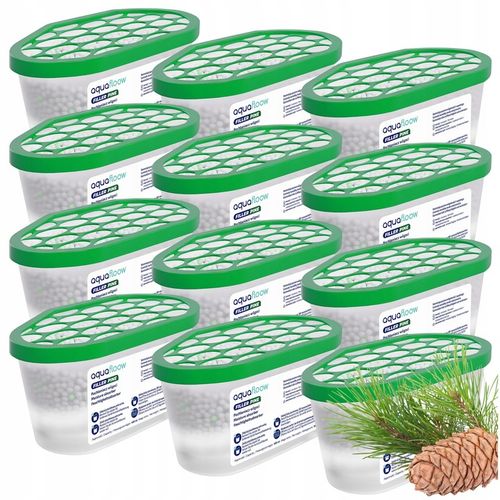 12x pochłaniacz wilgoci osuszacz powietrza na wilgoć sosnowy 400 ml na Arena.pl