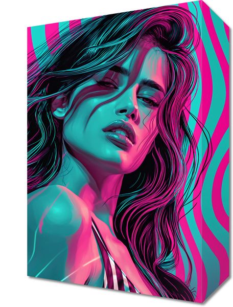 Obraz 20x30cm Neonowy Wzrok zdjęcie 1