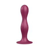 satisfyer double ball-r - model z obciążeniem, anatomiczny silikon medyczny