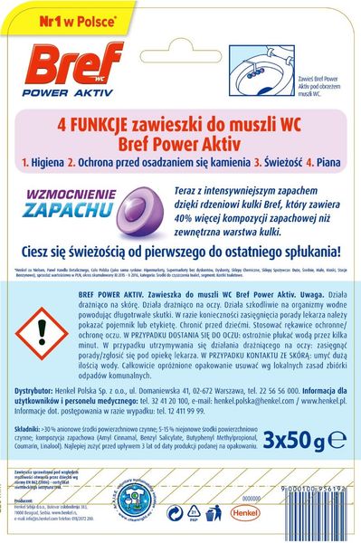 Bref Power Activ 3X50G Lavender zdjęcie 10