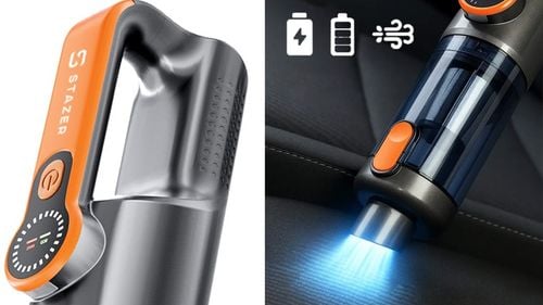 Odkurzacz samochodowy do auta ręczny cyklonowy bezprzewodowy USB 17 na Arena.pl