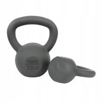 Kettlebell 10kg kettle żeliwny odważnik hantel kula do ćwiczeń CROSSFIT