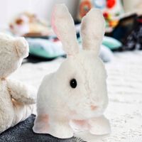 KRÓLIK PLUSZOWY SKACZE WYDAJE ODGŁOSY ZAJĄCZEK KRÓLICZEK INTERAKTYWNY