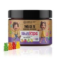 Twój cel to! MultiKids - 120 zdrowych żelków w 4 smakach