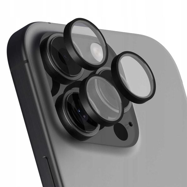 Spacecase Quickfit Camera Iphone 15 Pro/15 Pro Max Black zdjęcie 2