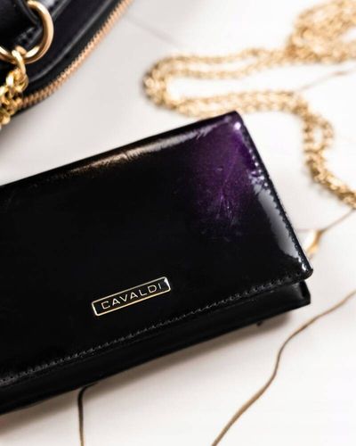 elegancki portfel damski ze skóry naturalnej i ekologicznej - 4u cavaldi na Arena.pl