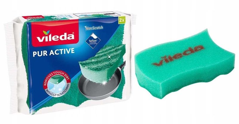 zmywak vileda pur active 2 szt. zdjęcie 3