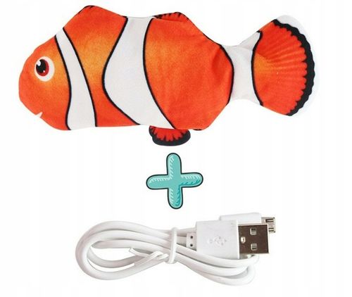 Elektryczna RYBA interaktywna Zabawka dla kota15 na Arena.pl