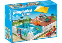 Klocki konstrukcyjne Playmobil 5575 City Life Taras z basenem 41 elementów