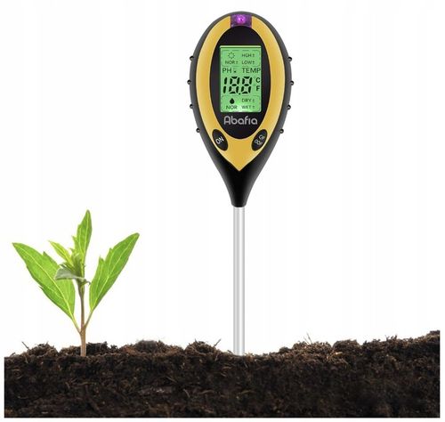 KWASOMIERZ GLEBOWY MIERNIK TESTER PH ZIEMII 4w1 na Arena.pl