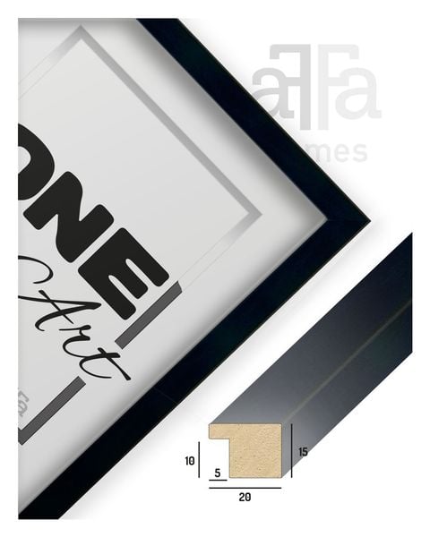Ramka MDF Hekla 40x50 ramka na plakat czarny 1szt. zdjęcie 4
