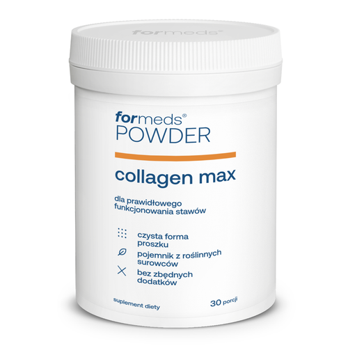 ForMeds Powder Collagen MAX kolagen, witaminy C, D i K i kwas hialuronowy na Arena.pl