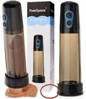 ELEKTRYCZNA POMPKA DO POWIĘSZKANIA PENISA z Mocnym Zasysaniem + RING