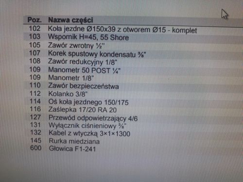 METABO ABA6229023200 CYLINDER DO KOMPRESORA BASIC 240-8/24 na Arena.pl