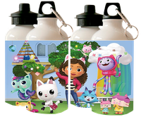 Bidon Sportowy dla dzieci - Koci Domek Gabi