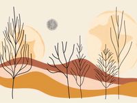 Plakat 20x15cm Wydarta Pustynia