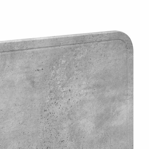 Zagłówek Betonowy szary 200 cm Materiał drewnopochodny na Arena.pl