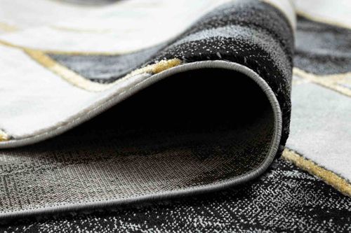 RUG/LU/ESTEMA/MARBLE3/BLACK+GOLD/140x190 na Arena.pl