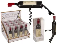 Otwieracz Korkociąg do Butelek w Kształcie Butelki Wina