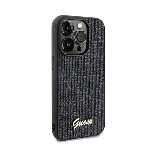 Guess Disco Metal Script - Etui iPhone 13 Pro Max (czarny) na Arena.pl