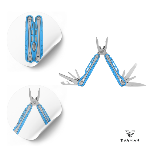multitool tasman 13 funkcji niebieski na Arena.pl