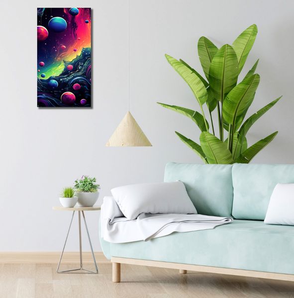 Obraz 30x60cm Kalejdoskop Galaktyk zdjęcie 2