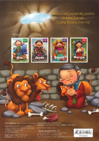 Daniel - kolorowanka biblijna zdjęcie 2
