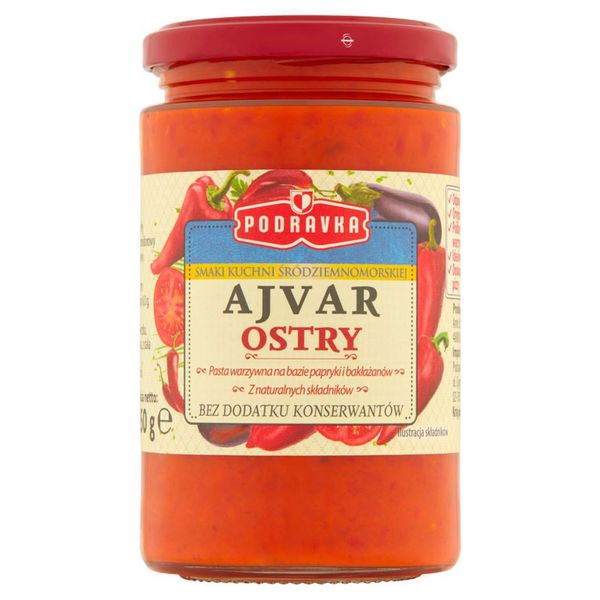 Podravka Ajvar ostry 350 g zdjęcie 1