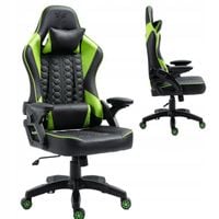 FOTEL GAMINGOWY BIUROWY KRZESŁO DO BIURKA OBROTOWE