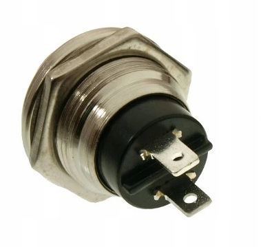 Przełącznik chwilowy okrągły PBS26B czarny C.E na Arena.pl