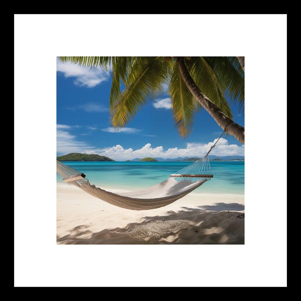 Plakat 20x20cm Rajska Ucieczka zdjęcie 3