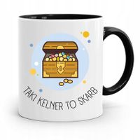 Dla Kelnera Kubek Czarny Taki Kelner To Skarb Z Nadrukiem Ze Zdjęciem