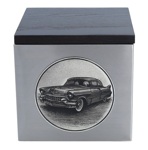 Urna pogrzebowa z grawerowanym Cadillac Tabliczka / Nie na Arena.pl