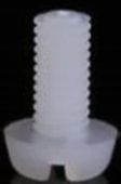 10x nylonowa plastikowa śrubka m3x6